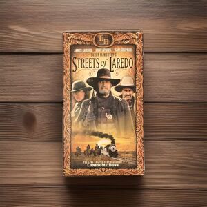 Larry McMurtry's Streets of Laredo VHS Movie James Garner Sam Shepard 1995